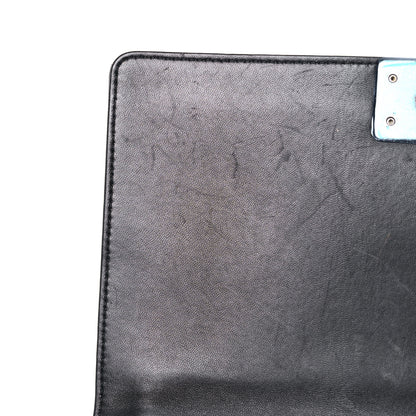 Chanel Lambskin Quilted New Medium Boy Flap Black 10 of 25