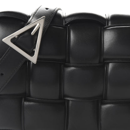 Bottega Veneta Nappa Maxi Intreccio Padded Cassette Crossbody Bag Black 9 of 9