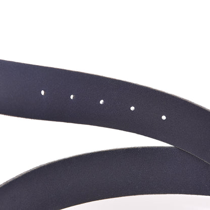 Gucci Cuoio Toscano Nickel Double Double G 40mm Belt 100 40 Blue 5 of 7