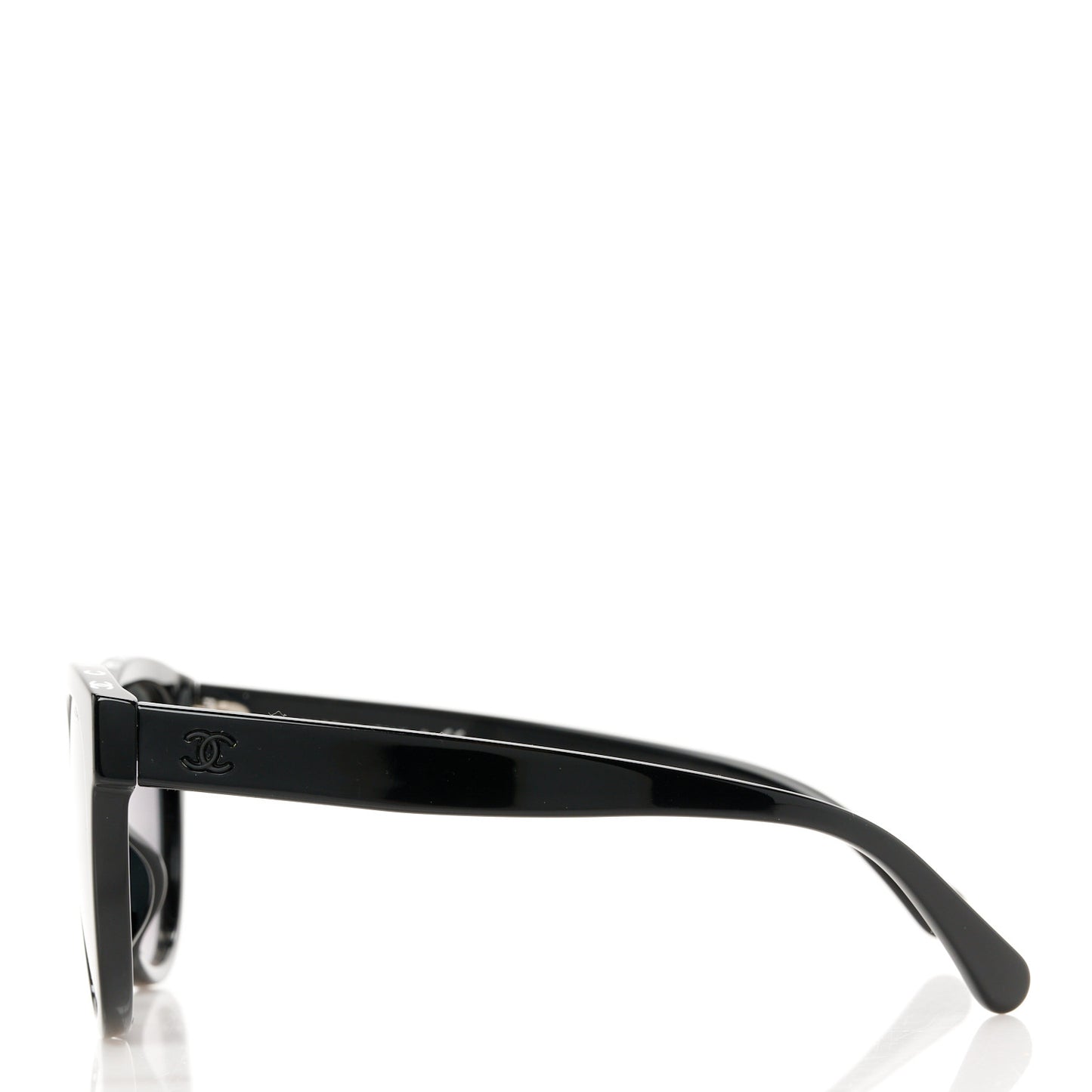Acetate CC Butterfly Sunglasses 5414-A Black