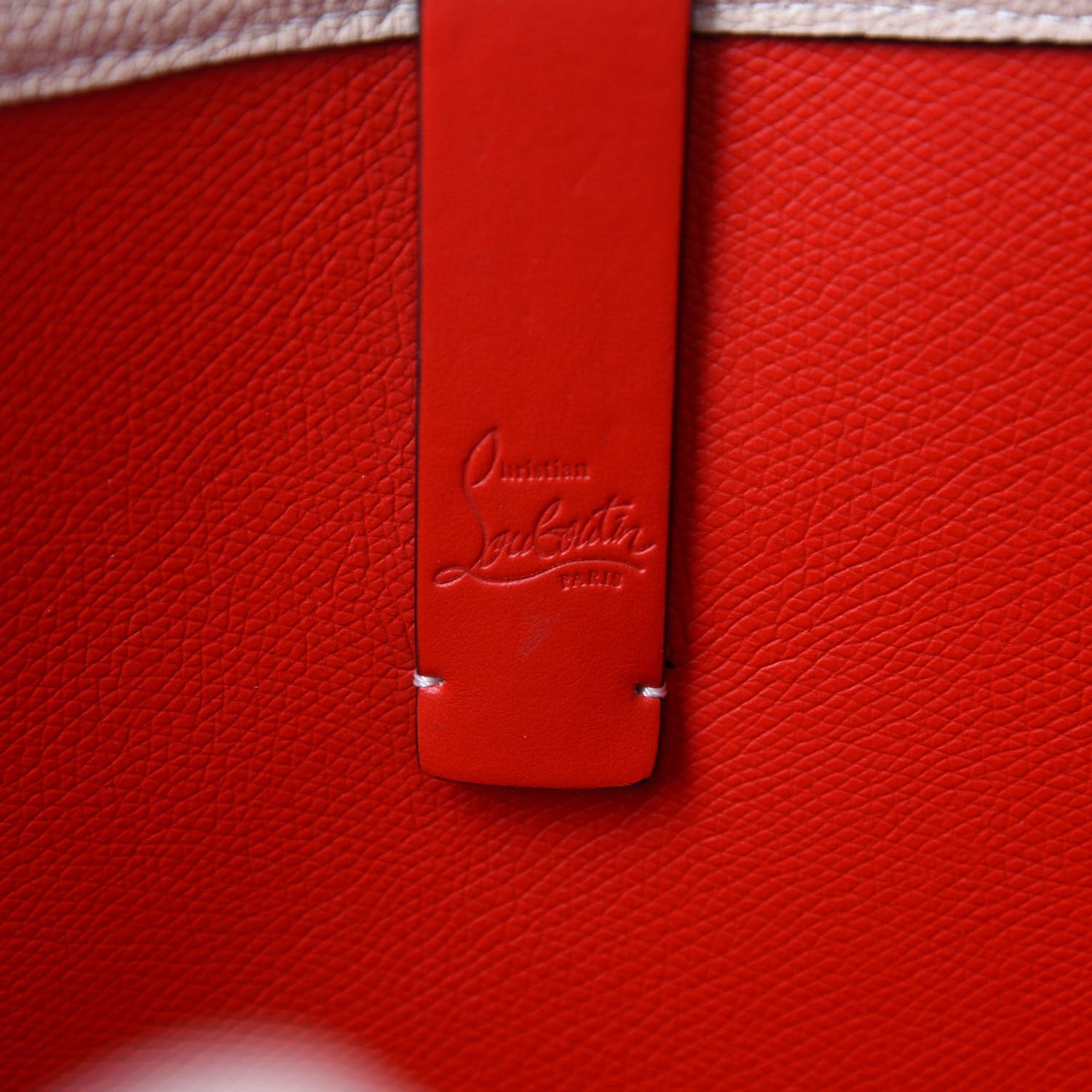 Christian Louboutin Calfskin Spikes East West Cabata Tote Ballerina 14 of 16