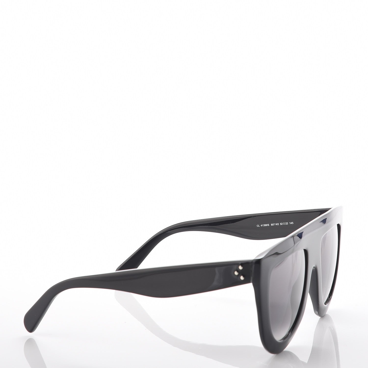 Celine Andrea Sunglasses CL 41398/S Black 6 of 9