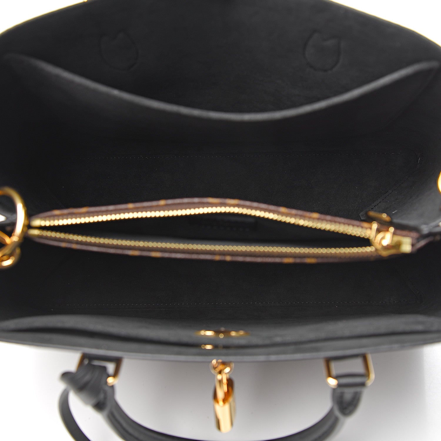 Louis Vuitton Monogram Flower Tote Black 4 of 8