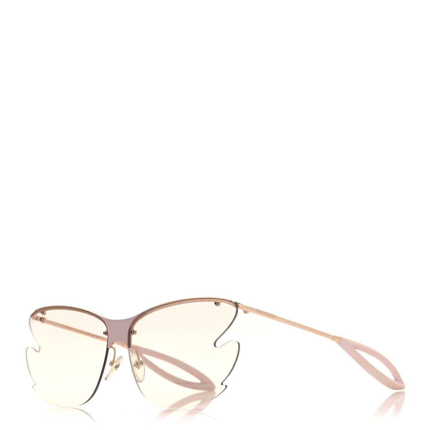 Louis Vuitton Bohemian Vuittony Square Sunglasses Z1234W Pink 1 of 7