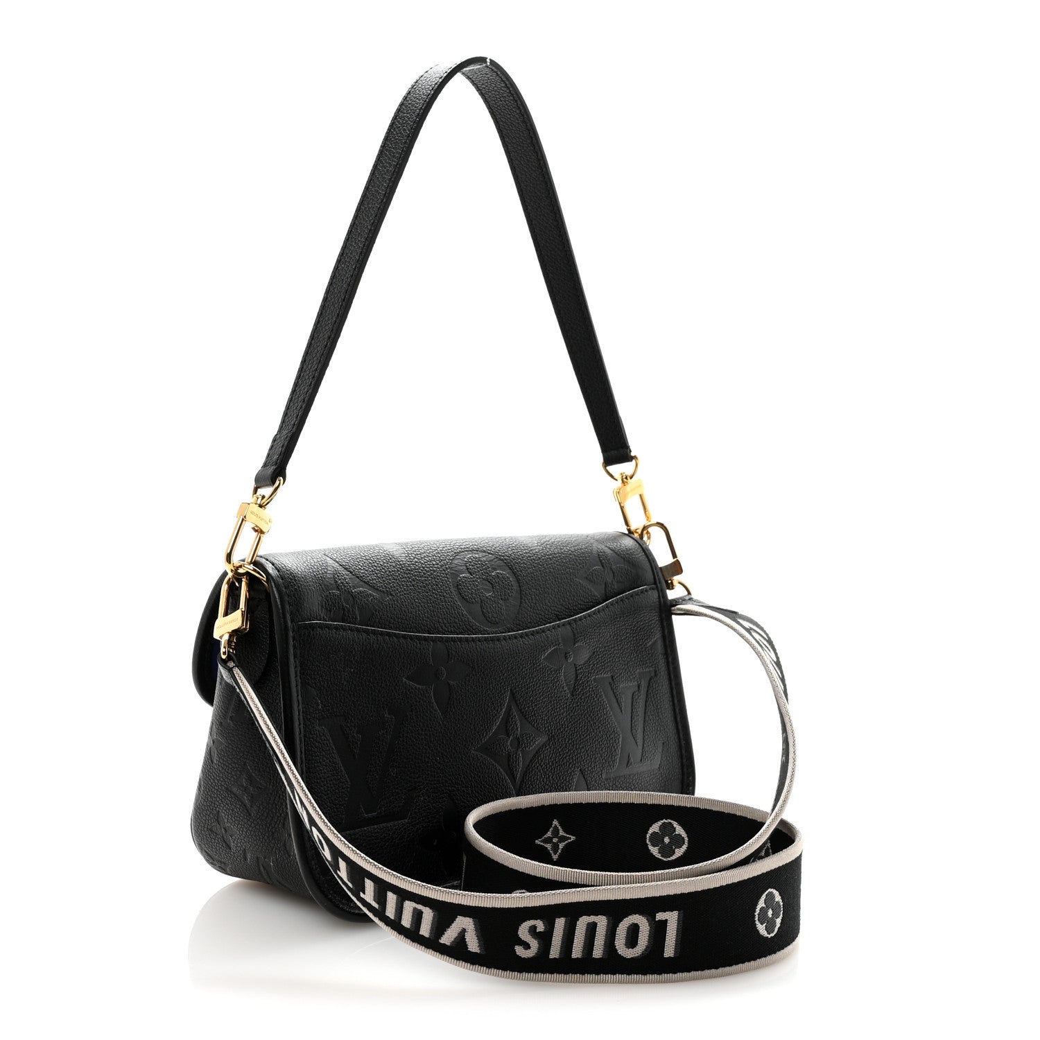 Louis Vuitton Empreinte Monogram Giant Diane Black 3 of 9