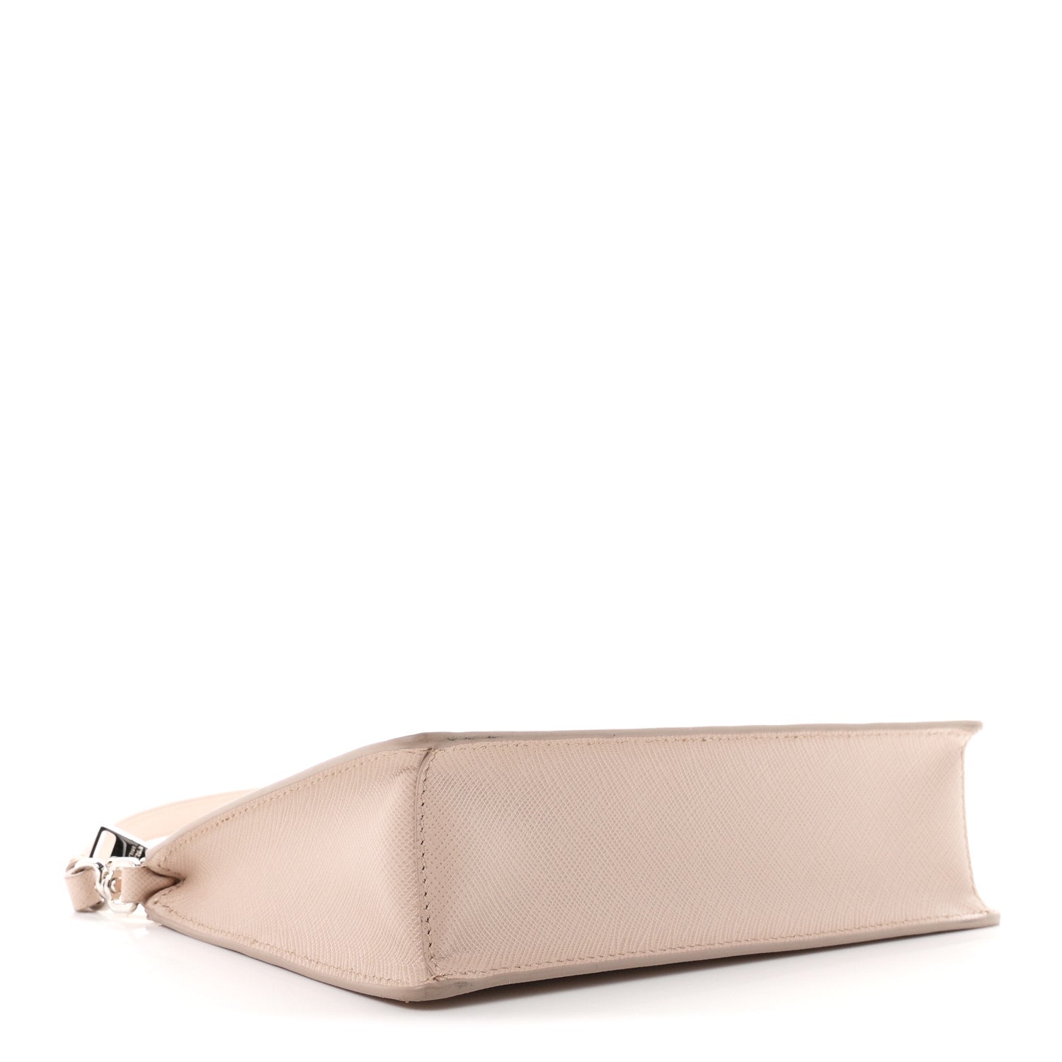 Prada Saffiano Lux Mini Shoulder Bag Ninfea 3 of 9