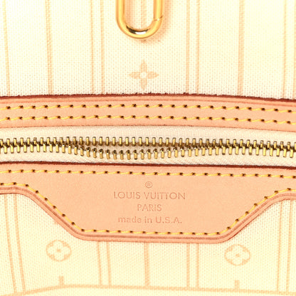 Louis Vuitton Damier Azur Neverfull MM 6 of 9