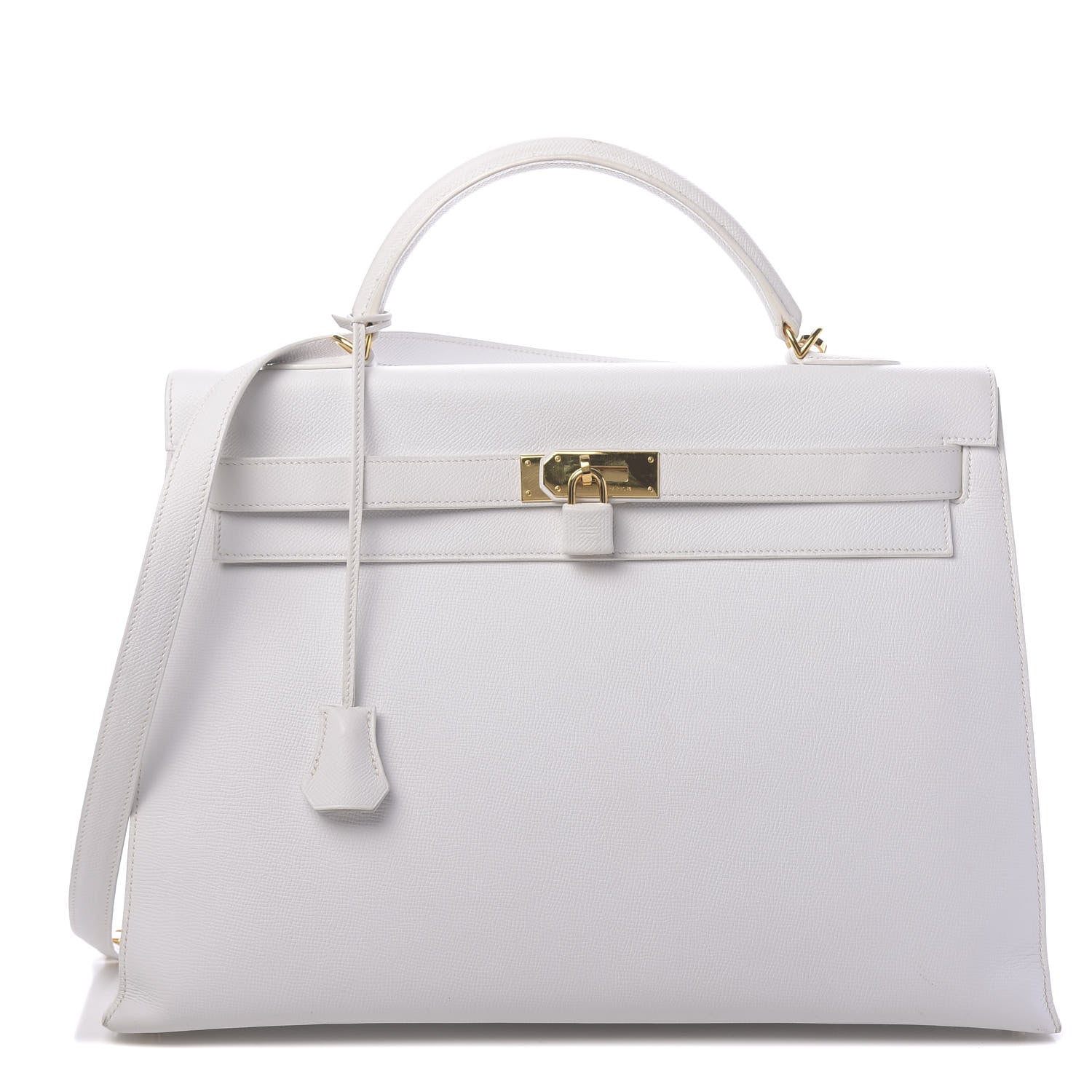 Hermes Epsom Kelly Sellier 40 White 1 of 48