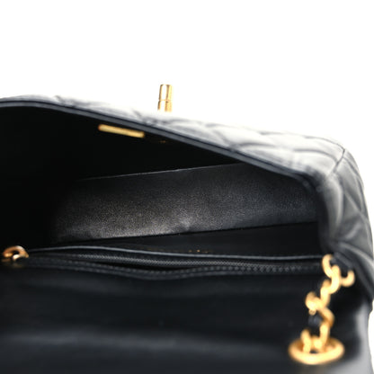 Chanel Lambskin Enamel Quilted Mini Coco Hearts Square Flap Black 5 of 10