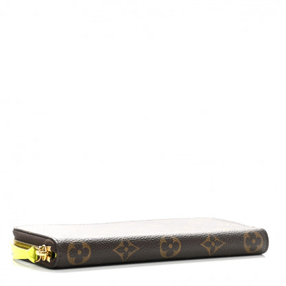 Louis Vuitton Monogram Clemence Wallet Acid Yellow 4 of 7