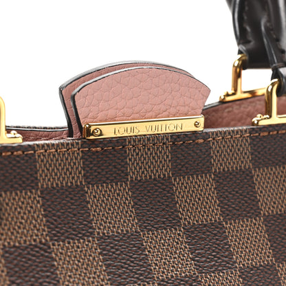 Louis Vuitton Damier Ebene Cuir Taurillon Brittany Magnolia 6 of 10
