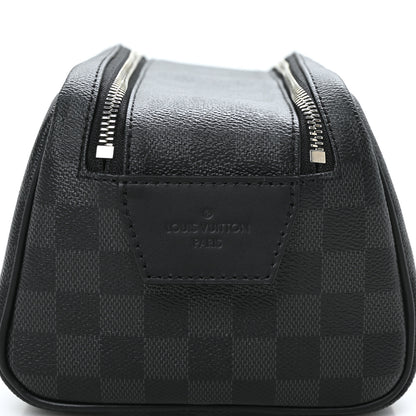 Louis Vuitton Damier Graphite Dopp Kit Toilet Pouch 8 of 11