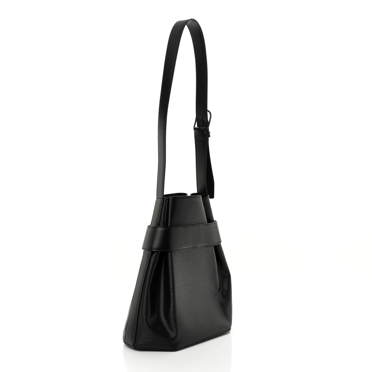 Louis Vuitton Epi Sac D'Epaule Black 3 of 9