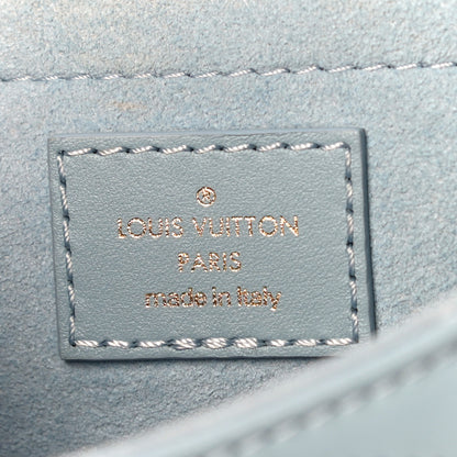 Louis Vuitton Calfskin New Wave Chain PM Porcelain Blue 6 of 9