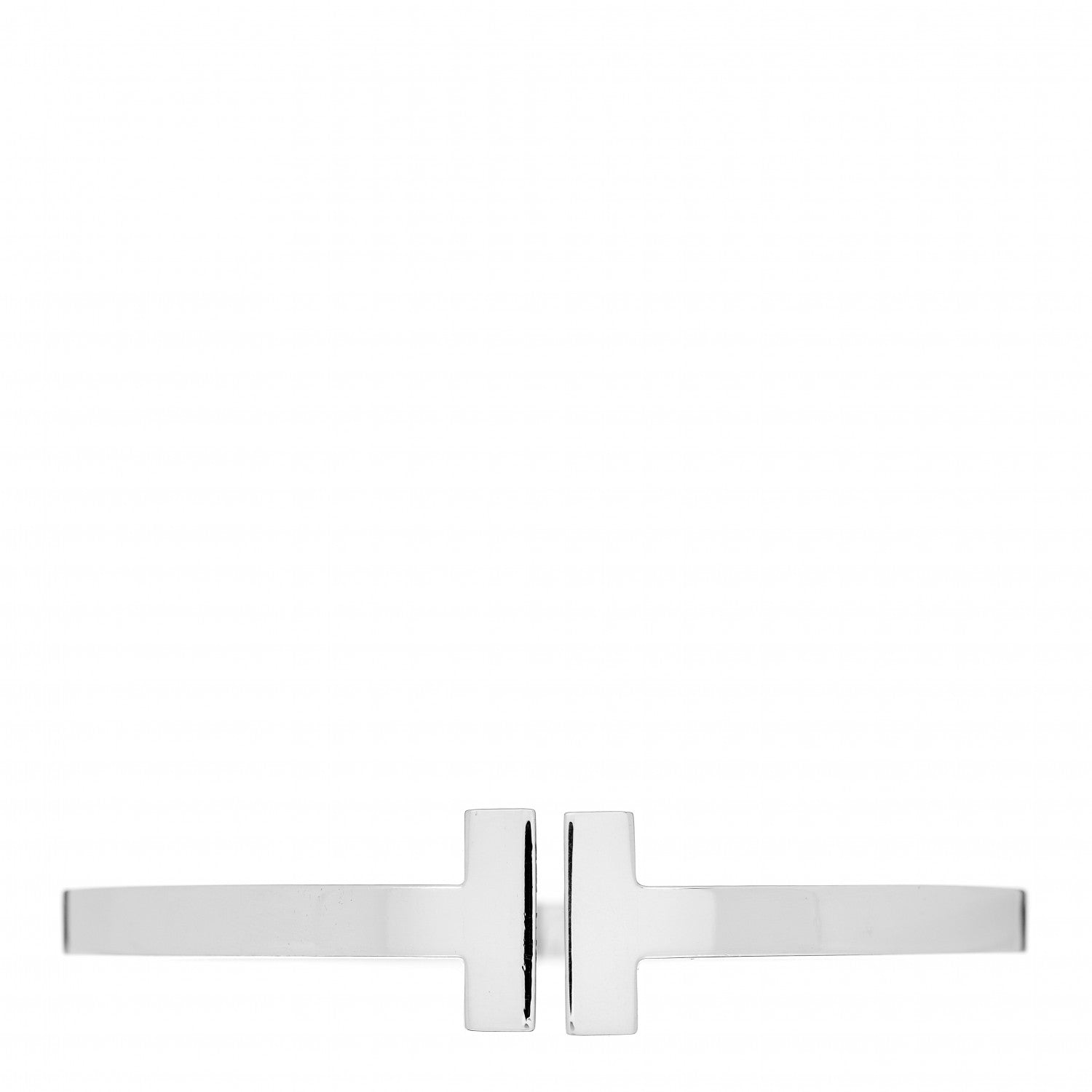 Tiffany Sterling Silver T Square Bracelet 1 of 3