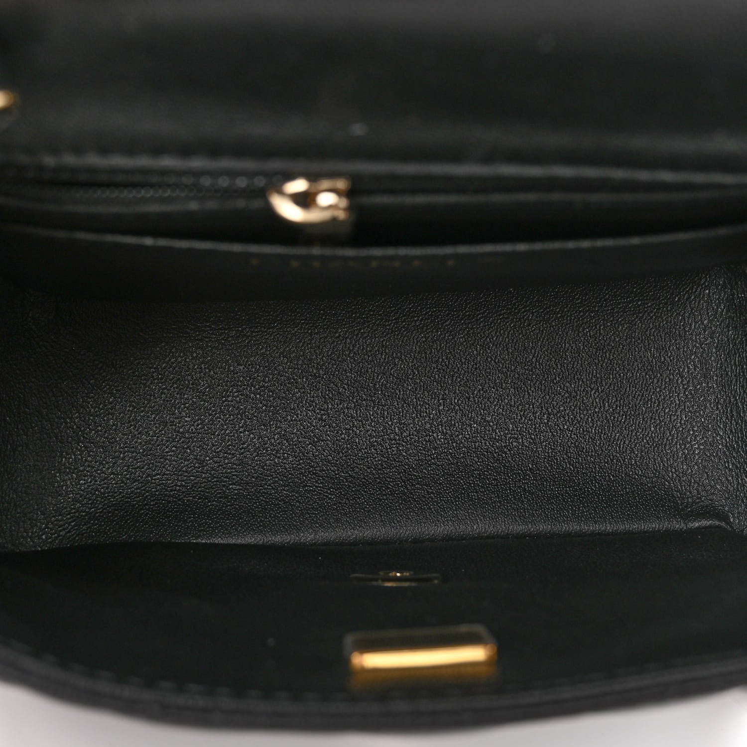 Chanel Lambskin Quilted Mini Square Flap Black 5 of 10