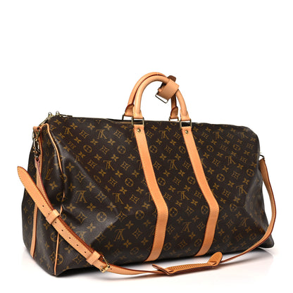 Louis Vuitton Monogram Keepall Bandouliere 55 2 of 10