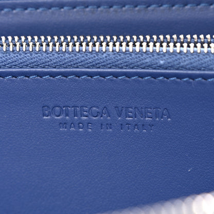 Bottega Veneta Nappa Intrecciato Zip Around Wallet Thunder 6 of 9