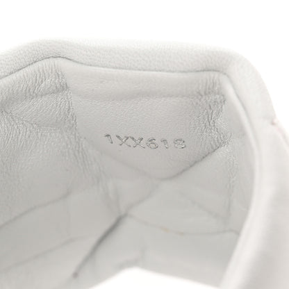 Prada Nappa Logo Quilted Espadrille 20mm Slide Sandals 38 Bianco 9 of 13