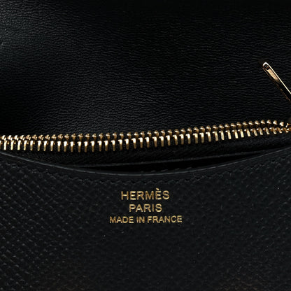 Hermes Epsom Constance Slim Wallet Black 6 of 8