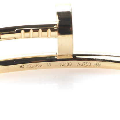 Cartier 18K Yellow Gold Juste Un Clou Bracelet 18 4 of 5