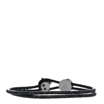 Louis Vuitton Monogram Eclipse Catch It Bracelet 21 Grey 3 of 4