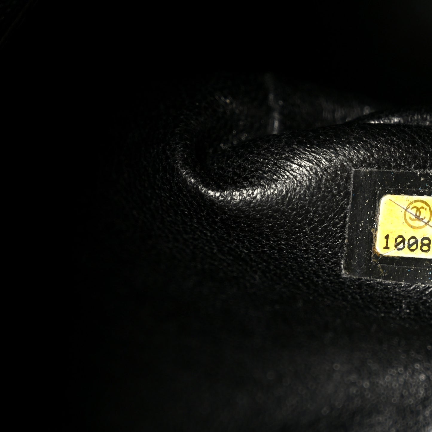Caviar Quilted Medallion Tote Black