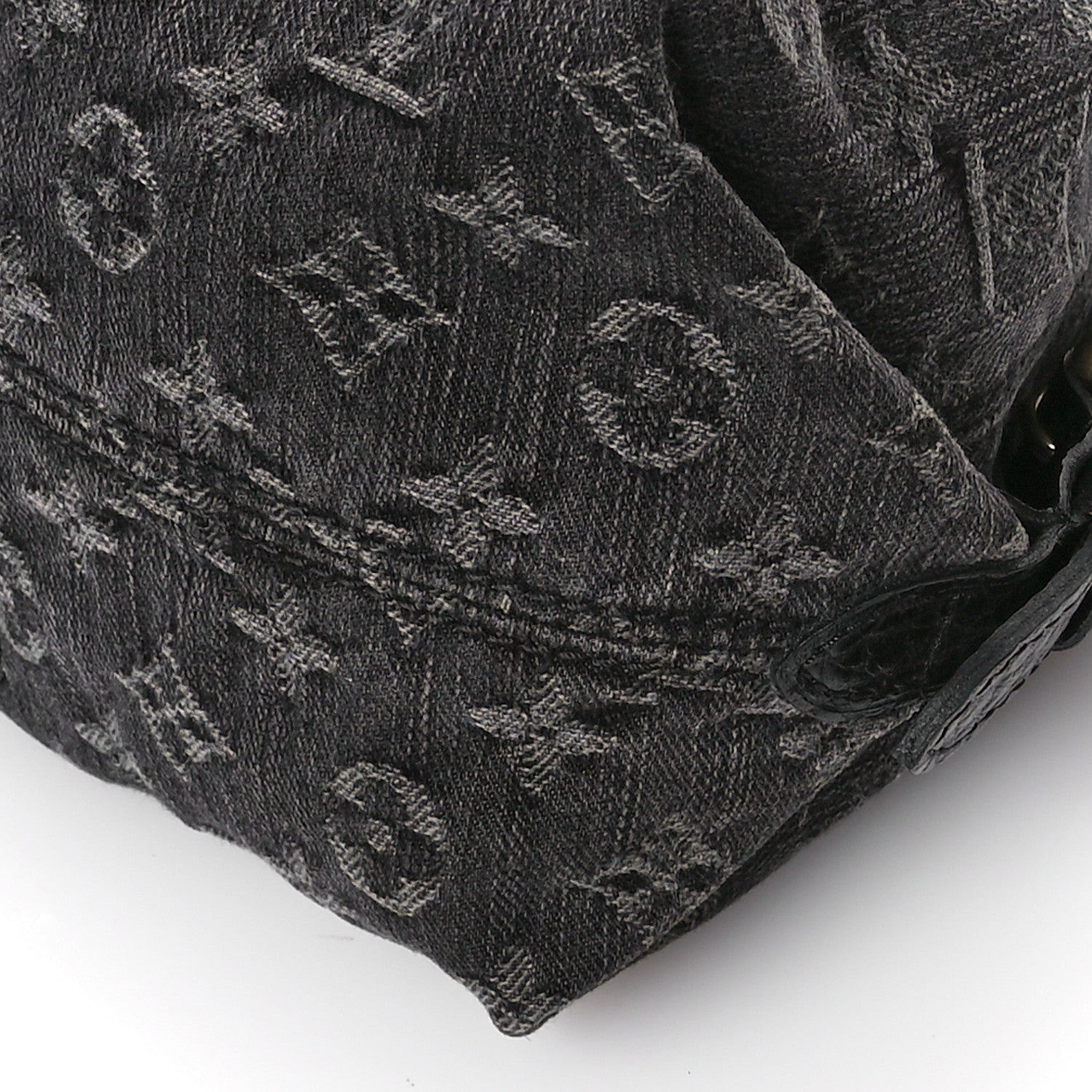 Louis Vuitton Denim Neo Cabby MM Black 10 of 12