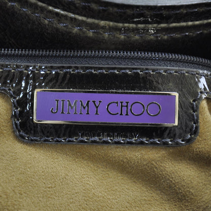 Jimmy Choo Liquid Patent Leather and Suede Mahala Sage 7 of 8