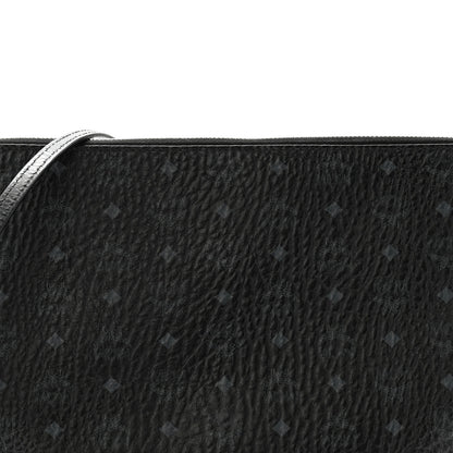MCM Visetos Medium Crossbody Pouch Black 8 of 11