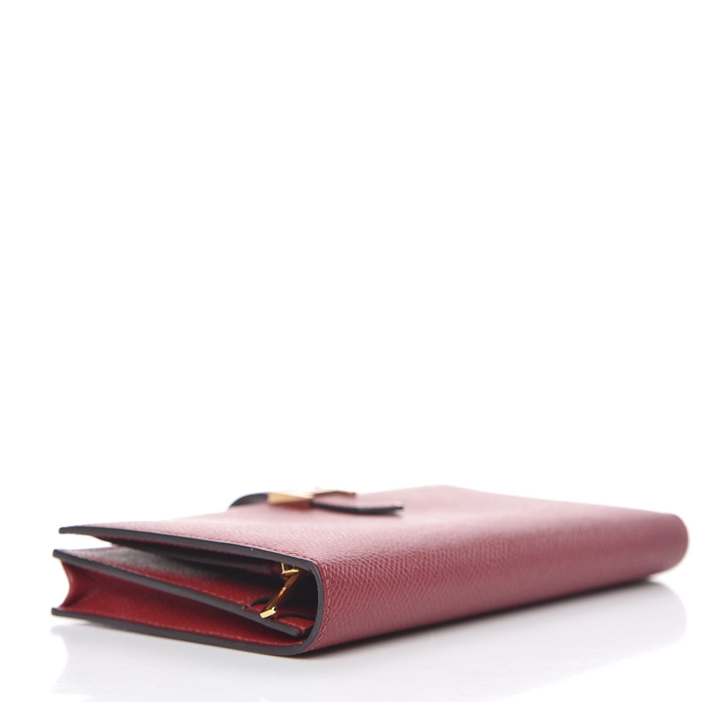 Epsom Bearn Gusset Wallet Rouge Grenat
