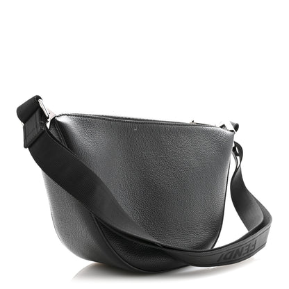 Fendi Cuoio Romano Small Melon Bag Black 3 of 15