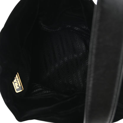Prada Velvet Petit Sac Mini Bucket Bag Black 5 of 10