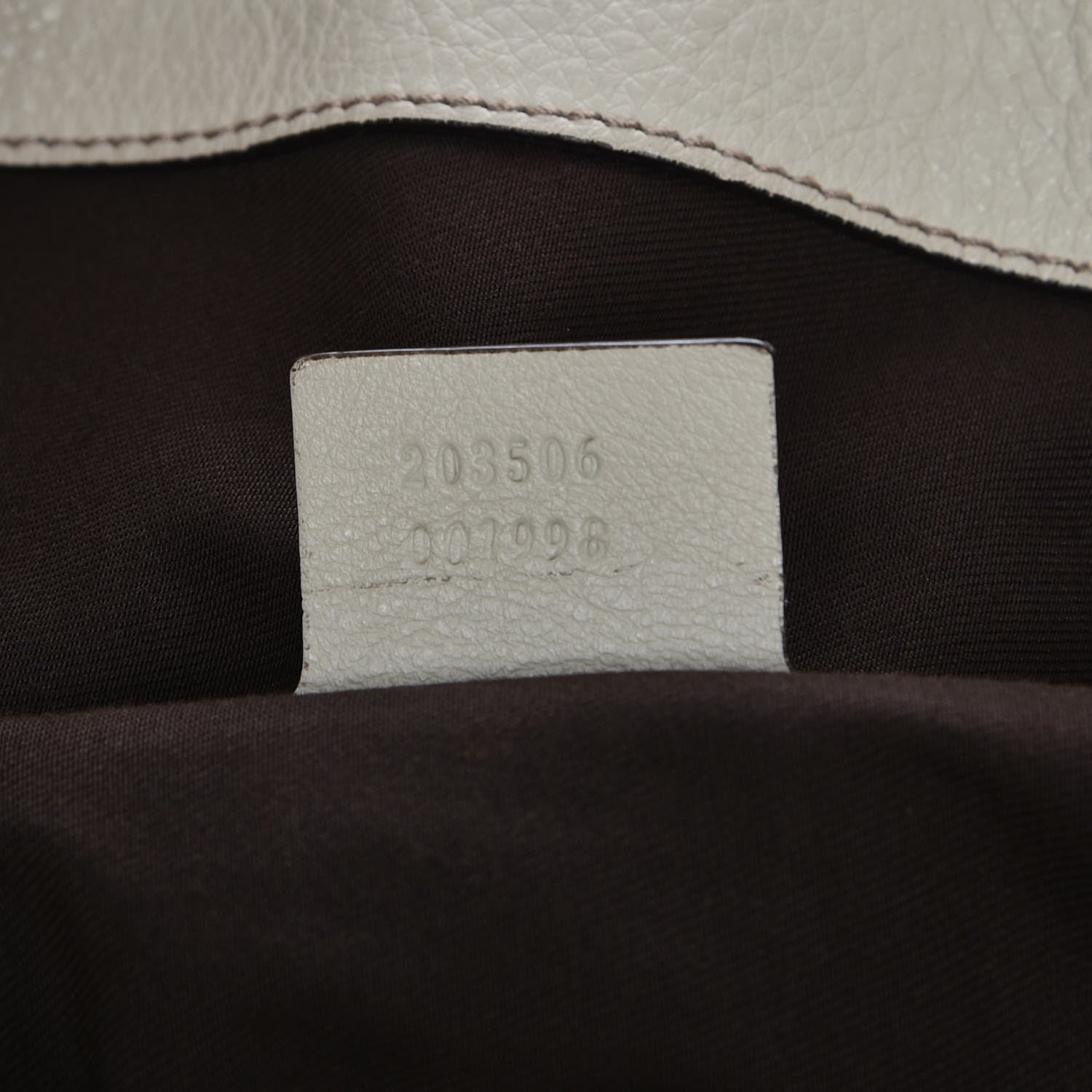 Gucci Monogram Medium Charlotte Hobo Off White 7 of 10