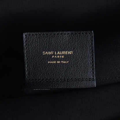 Saint Laurent Calfskin Large Shopping Tote Black 6 of 10