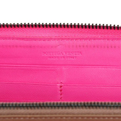 Bottega Veneta Nappa Intrecciato Zip Around Wallet 7 of 10