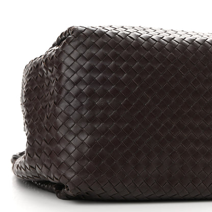 Bottega Veneta Nappa Intrecciato Parachute Bag Ebano 8 of 9
