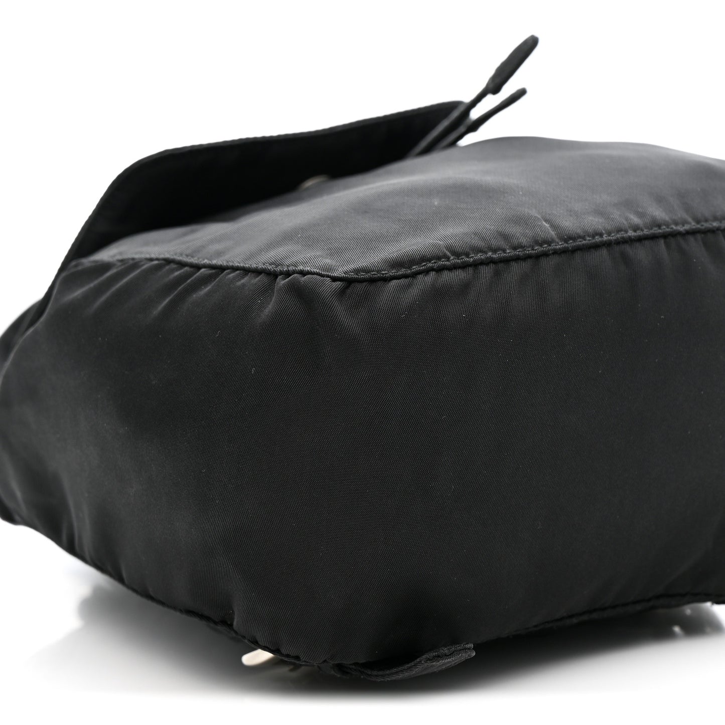 Nylon Vela Mini Cinch Backpack Black