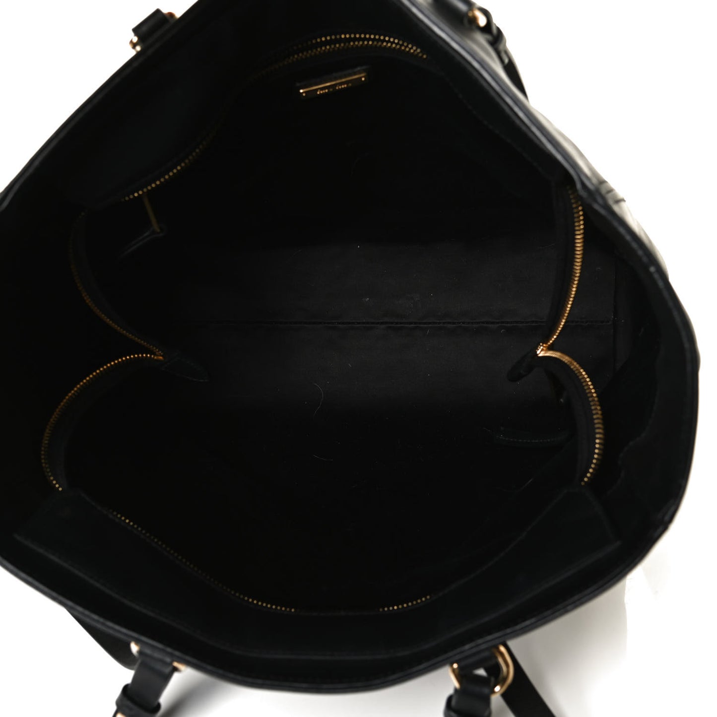 Vitello Soft Calfskin Tote Black