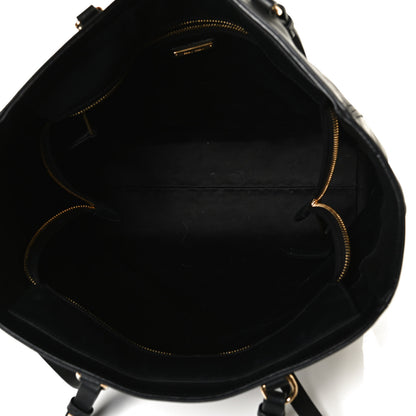 Miu Miu Vitello Soft Calfskin Tote Black 5 of 9