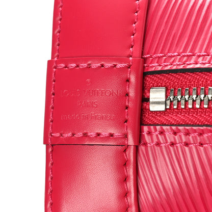 Louis Vuitton Epi Jacquard Alma BB Rose Pondicherry 6 of 8