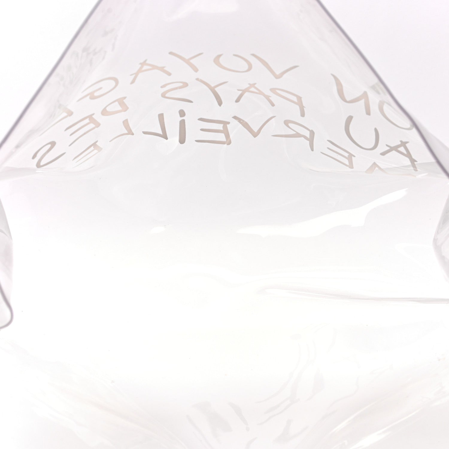 Hermes Vinyl Souvenir De L'Exposition Kelly Transparent 5 of 8