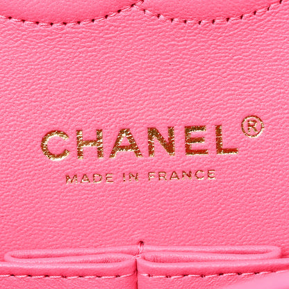 Chanel Caviar Quilted Medium Double Flap Pink 6 of 11
