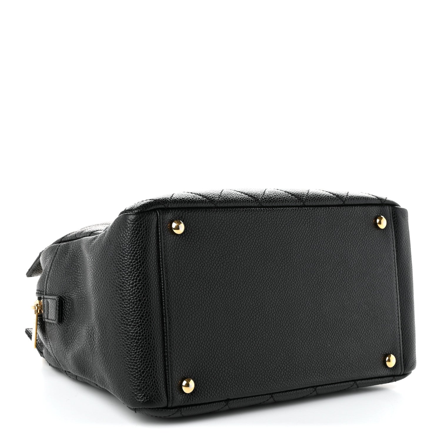 Chanel Caviar Quilted Petit Timeless Tote PTT Black 4 of 10