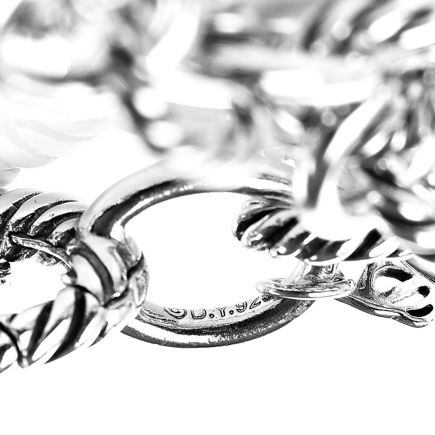Sterling Silver 10mm Medium Oval Link Bracelet