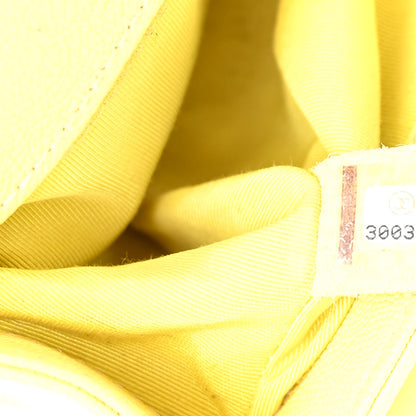 Chanel Caviar Chevron Quilted Small Boy Flap Yellow 7 of 10
