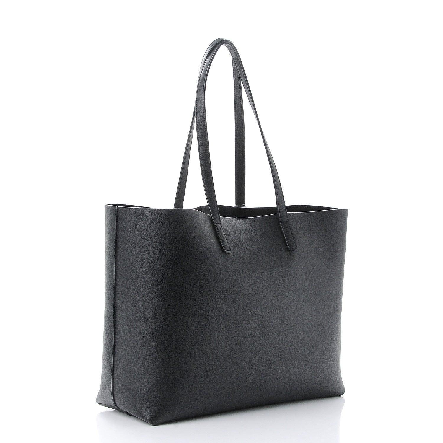 Saint Laurent Calfskin Large Shopping Tote Black 4 of 11