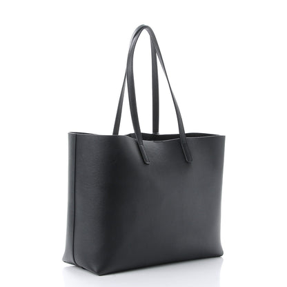 Saint Laurent Calfskin Large Shopping Tote Black 4 of 11