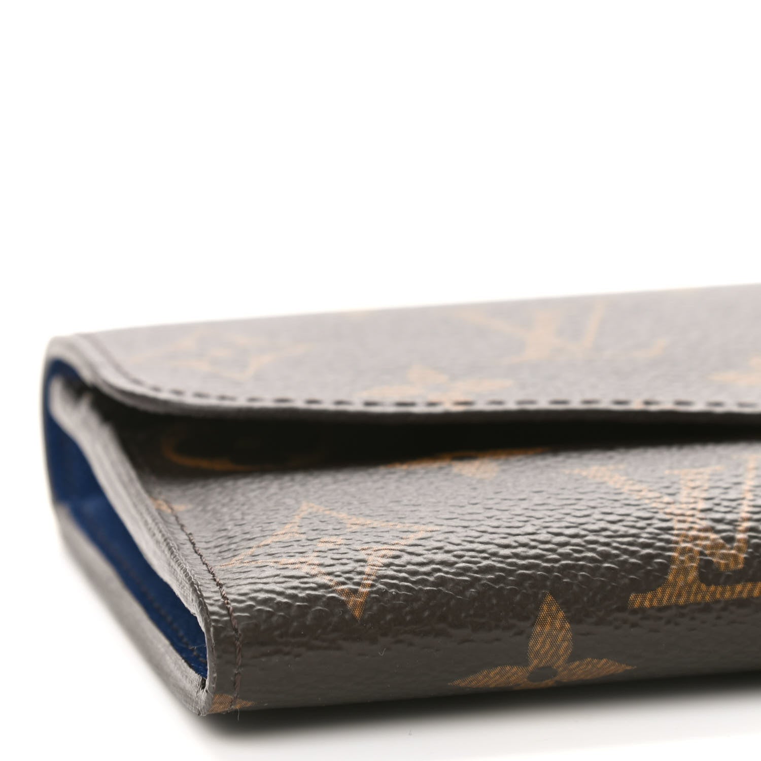 Louis Vuitton Monogram Emilie Wallet Blue 8 of 9