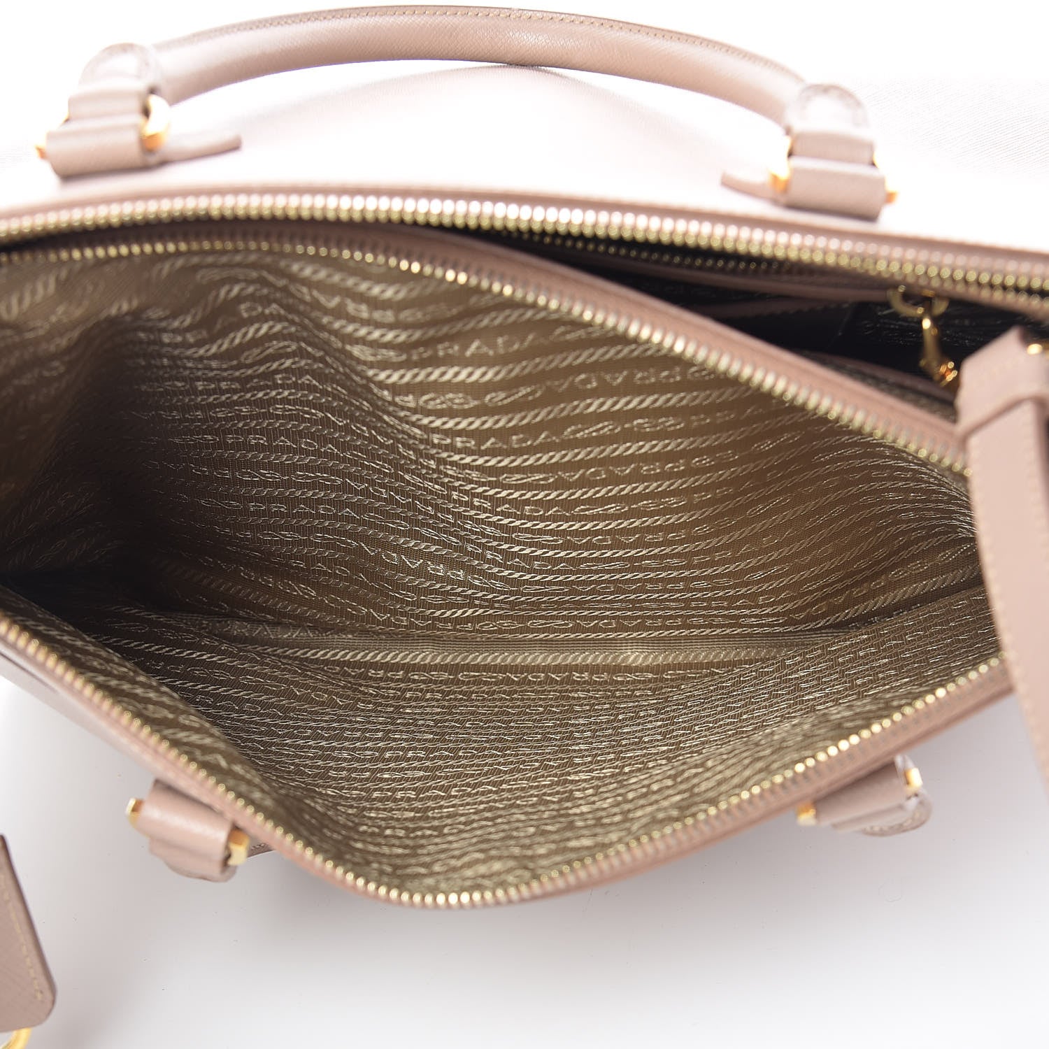 Prada Saffiano Medium Galleria Double Zip Tote Cammeo 8 of 24